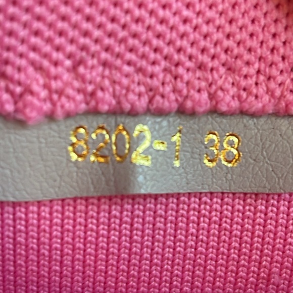 New/WOT/ Pink Knit Retro Platform Tall Boots💖 - Picture 11 of 16